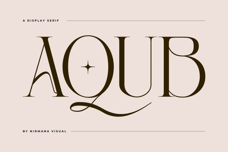 Aqub Font