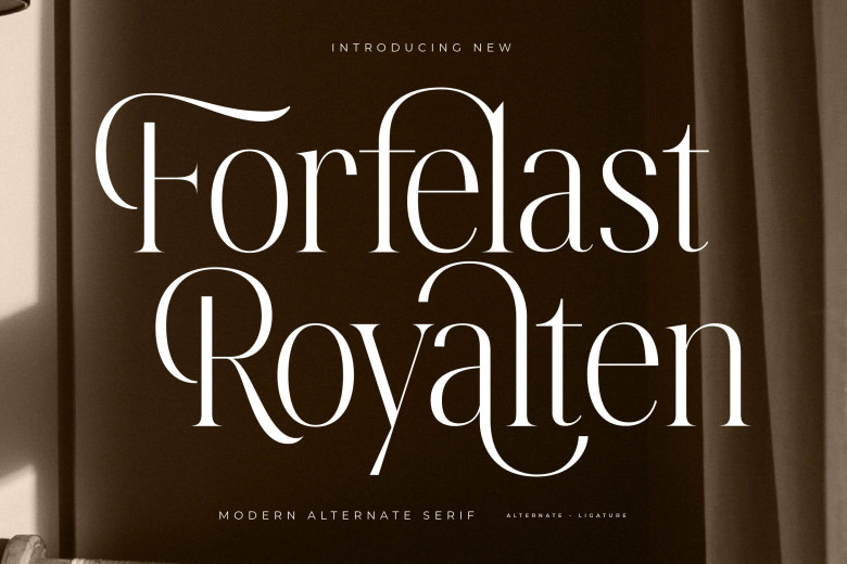 Forfelast Royalten Font