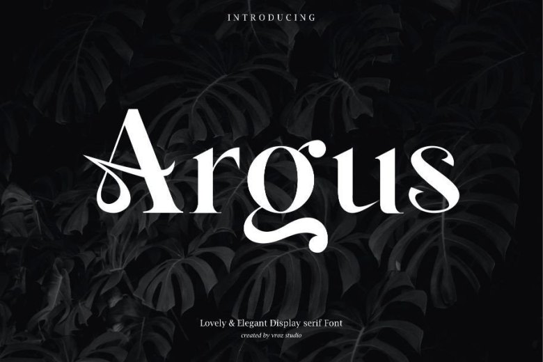 Argus Font