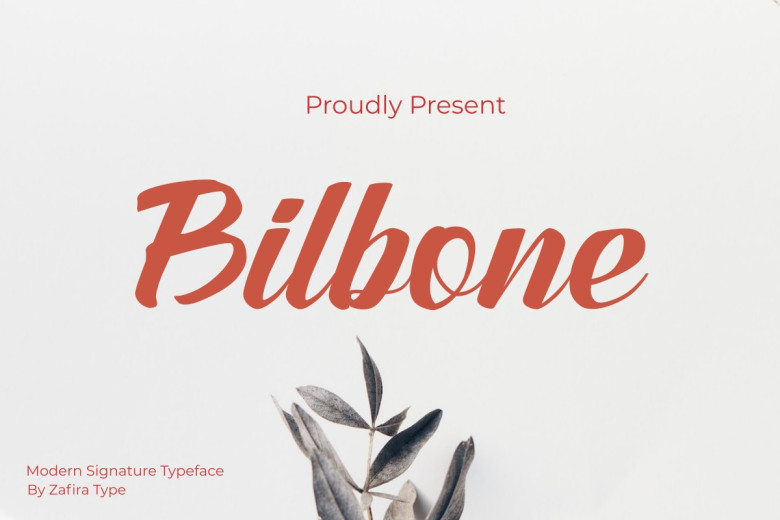 Bilbone Font