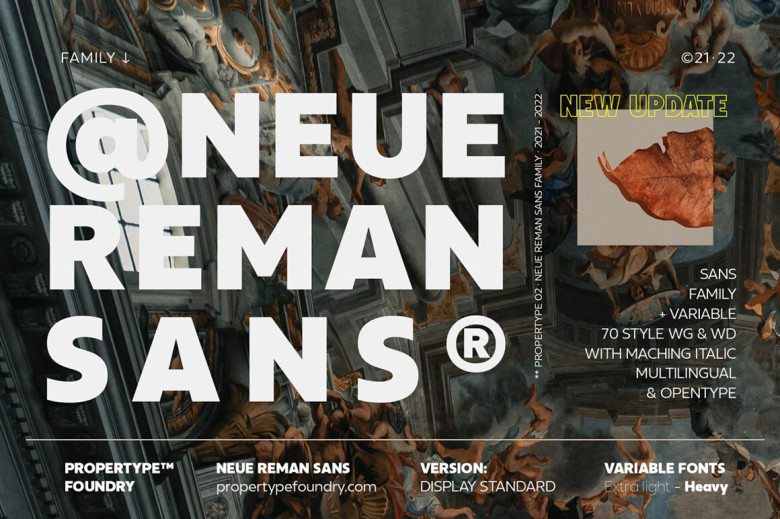 Neue Reman Sans Font