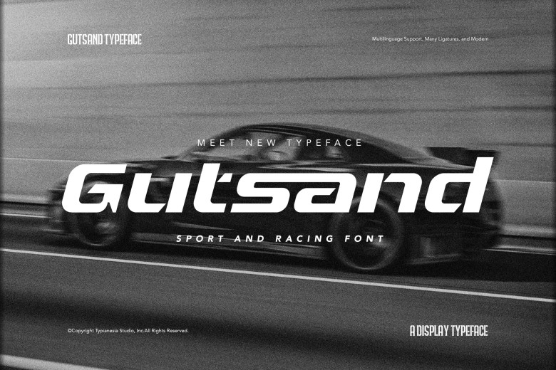 Gutsand Font