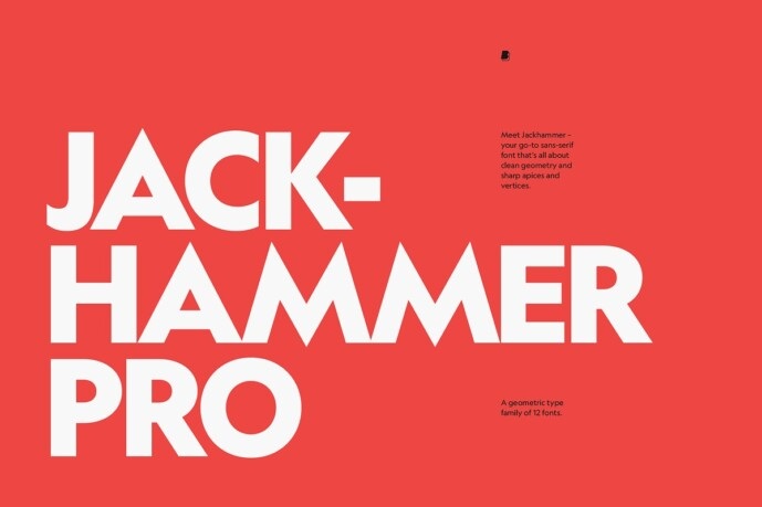 Jackhammer Pro Font