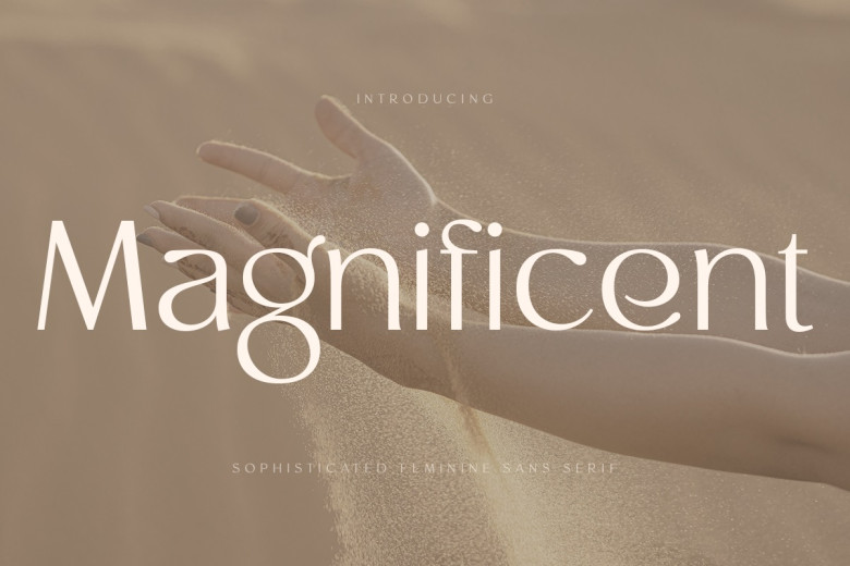 Magnificent Sans Font