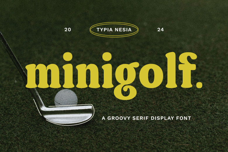 Minigolf Font