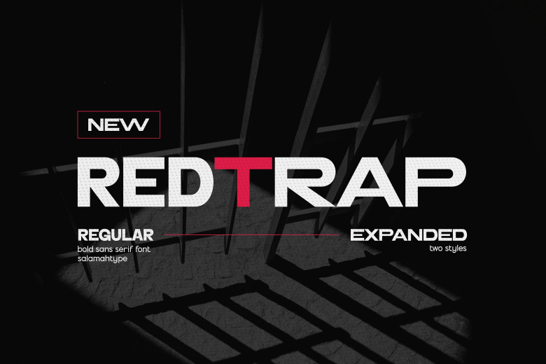 Redtrap Expanded PUO Font