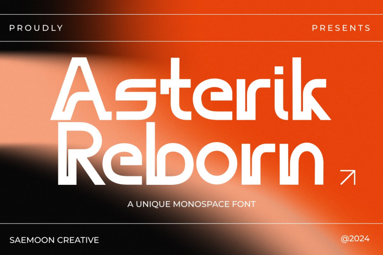 Asterik Reborn Font