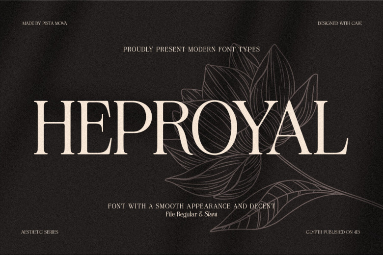 Heproyal Font