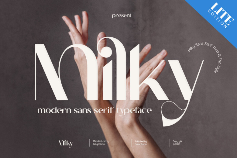 Milky Font