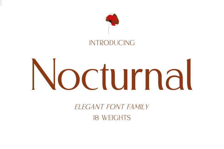 Nocturnal Font Family
