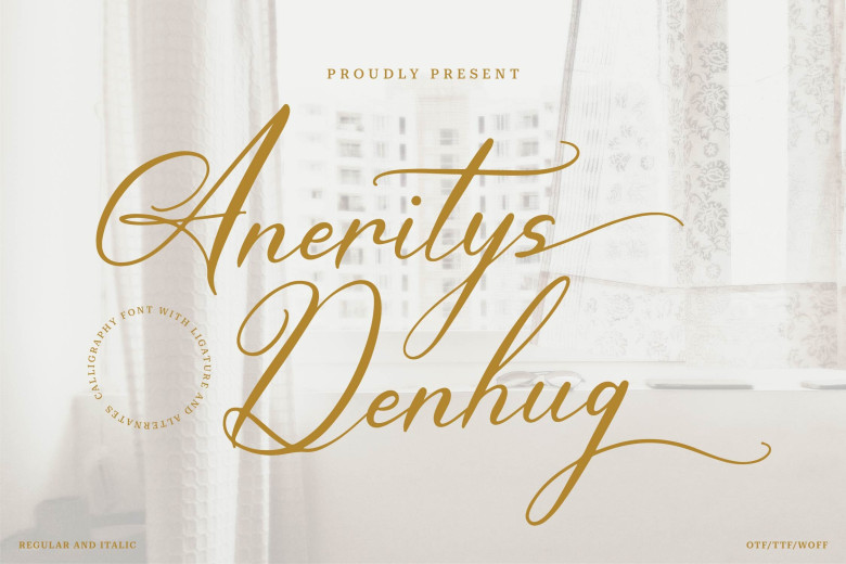 Aneritys Denhug Font