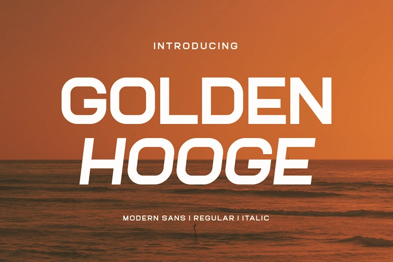 Golden Hooge Font