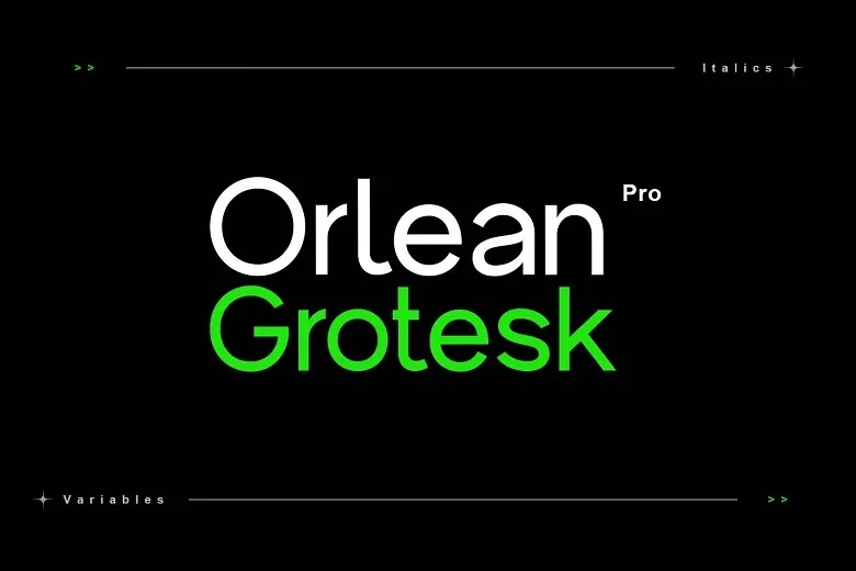 Orlean Grotesk Pro Font Family