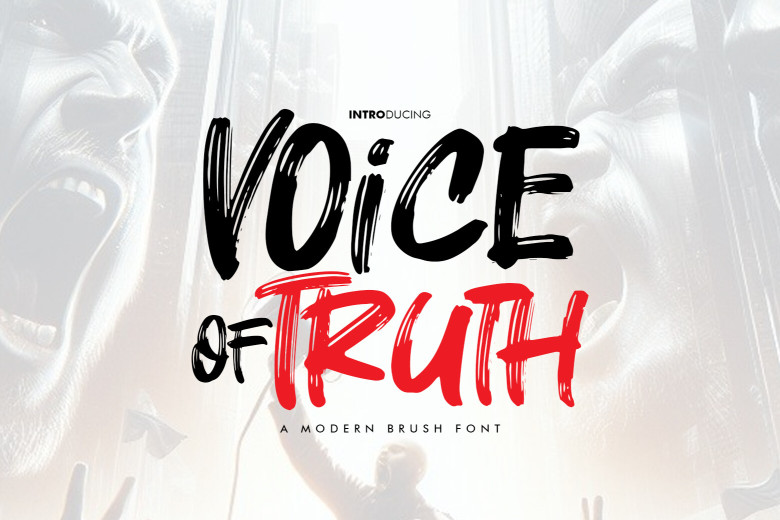 Voice Of Truth Font
