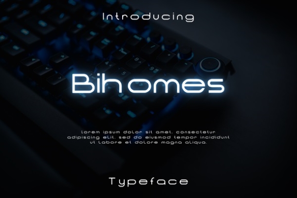 Bihomes Font