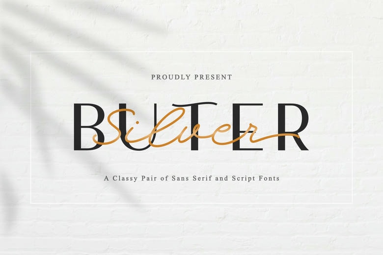 Buter Silver Font