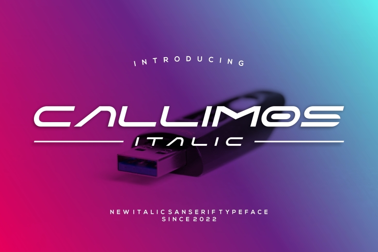 Callimos Italic Font