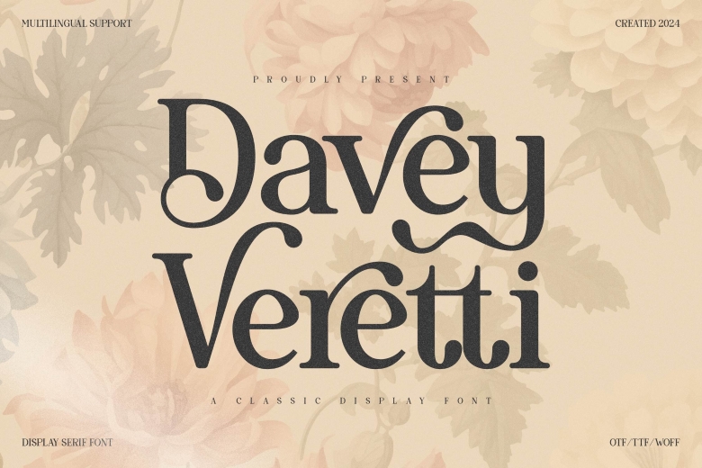 Davey Veretti Font