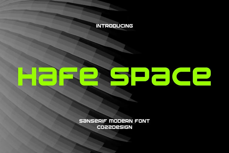 Hafespace Font