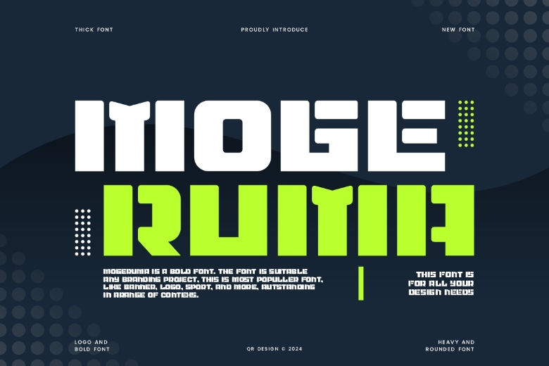 Mogeruma Font
