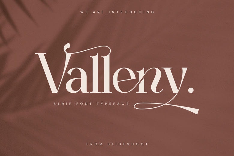 Valleny Font