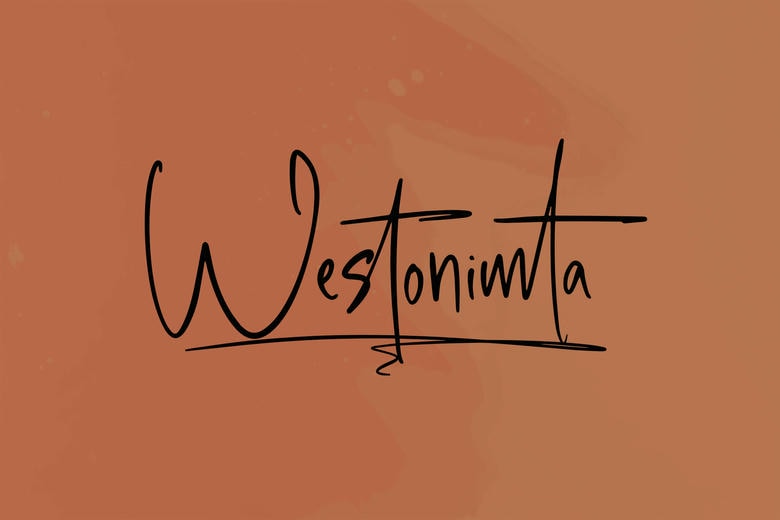 Westonimta Font