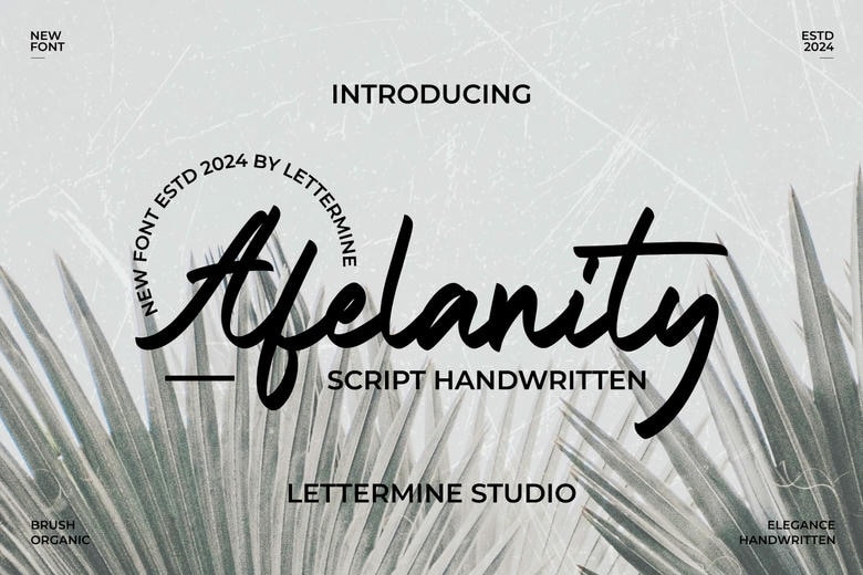 Afelanity Font