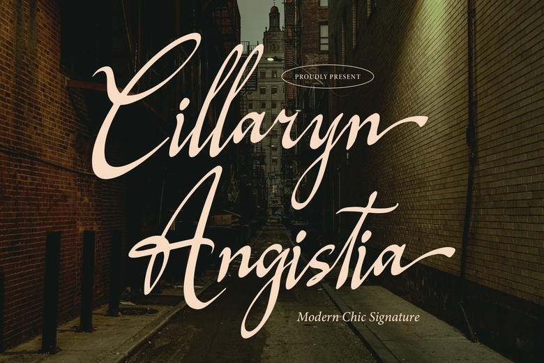 Cillaryn Angistia Font