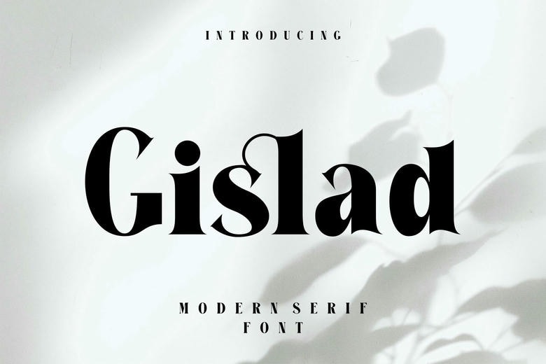 Gislad Font