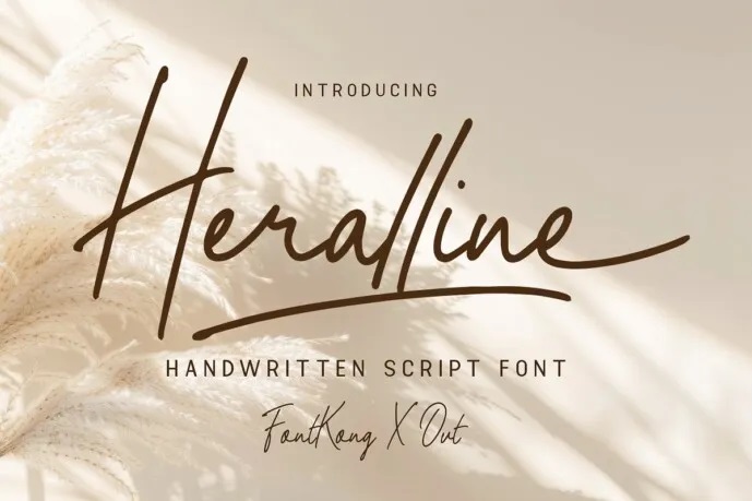Heralline Font