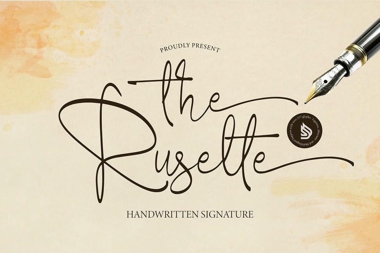 The Ruselte Font