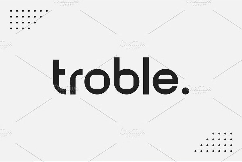 Troble Font