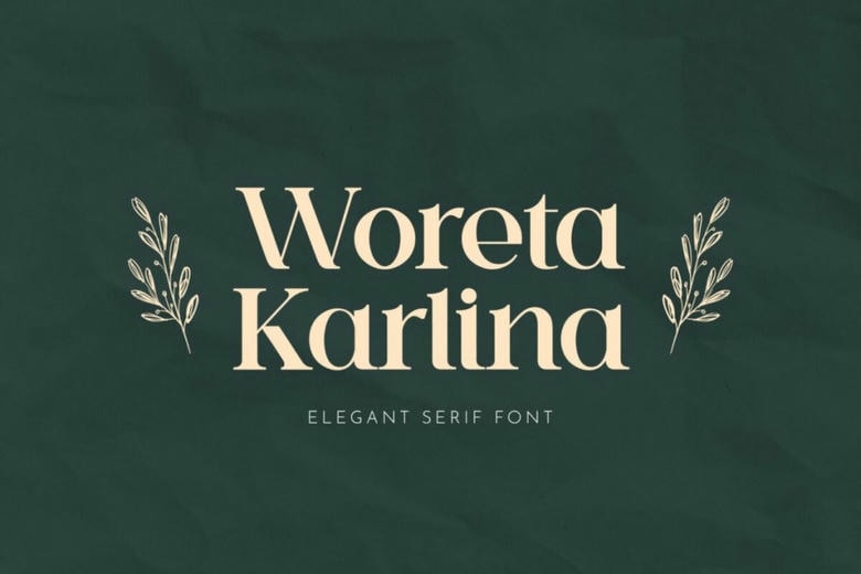 Woreta Karlina Font