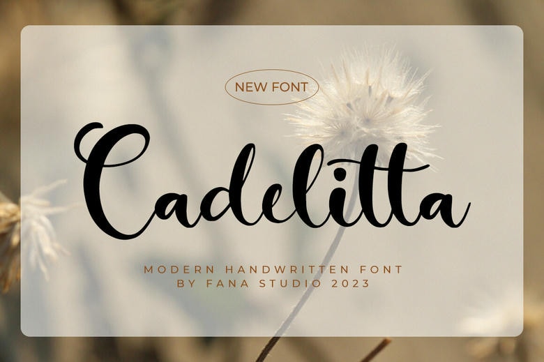 Cadelitta Font