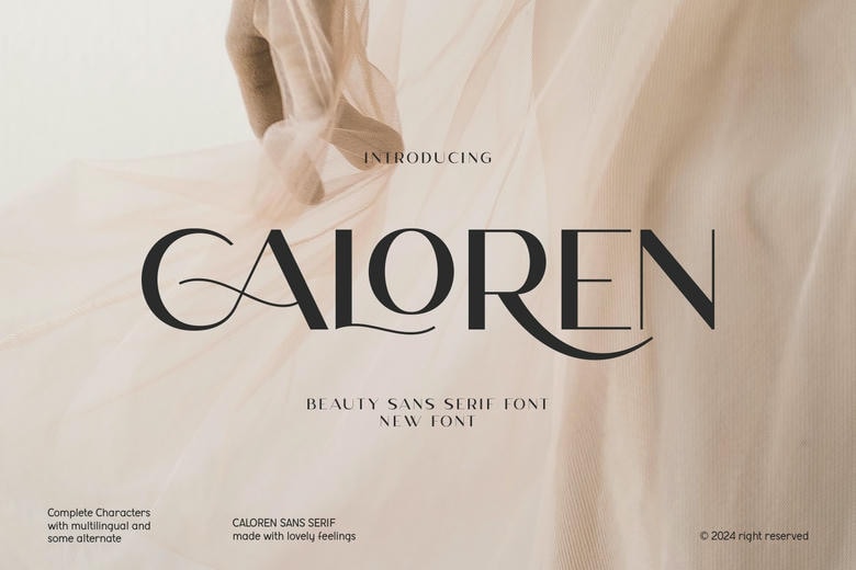 Caloren Font