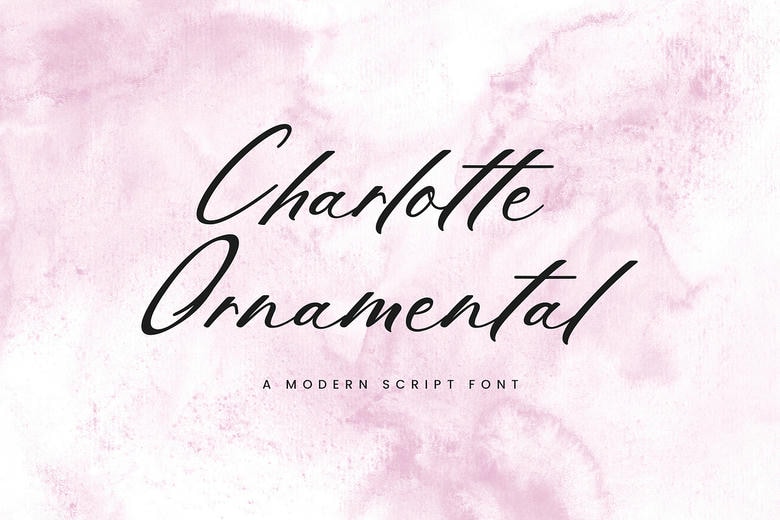 Charlotte Ornamental Font