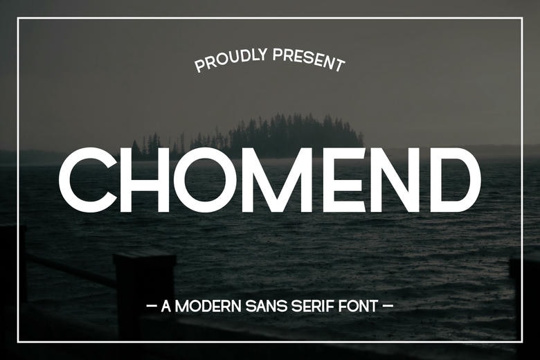 Chomend Font