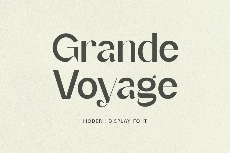Grande Foyage Font