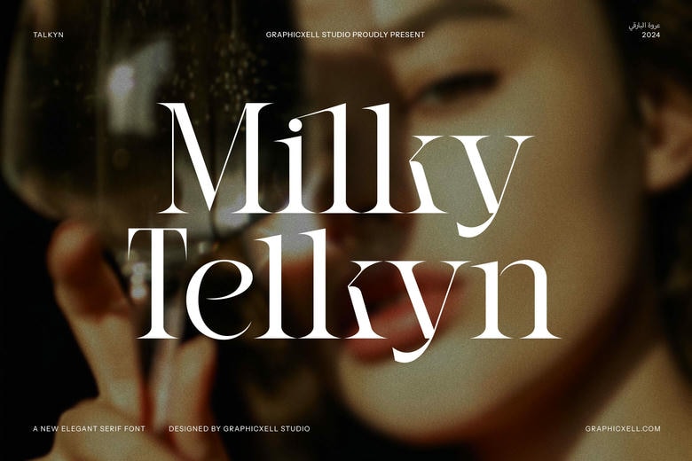 Milky Telkyn Font