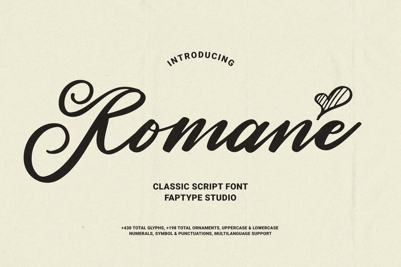 Romane Font
