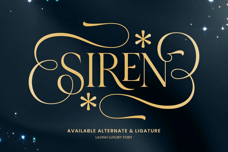 Siren Font