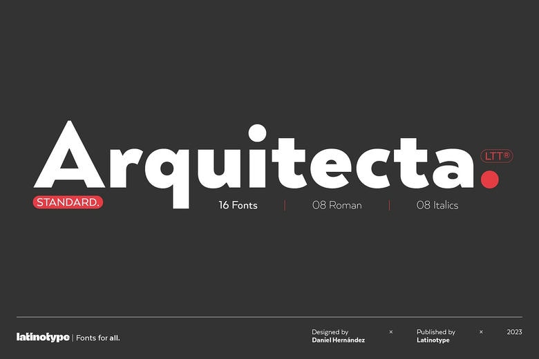 Arquitecta Standard Font Family