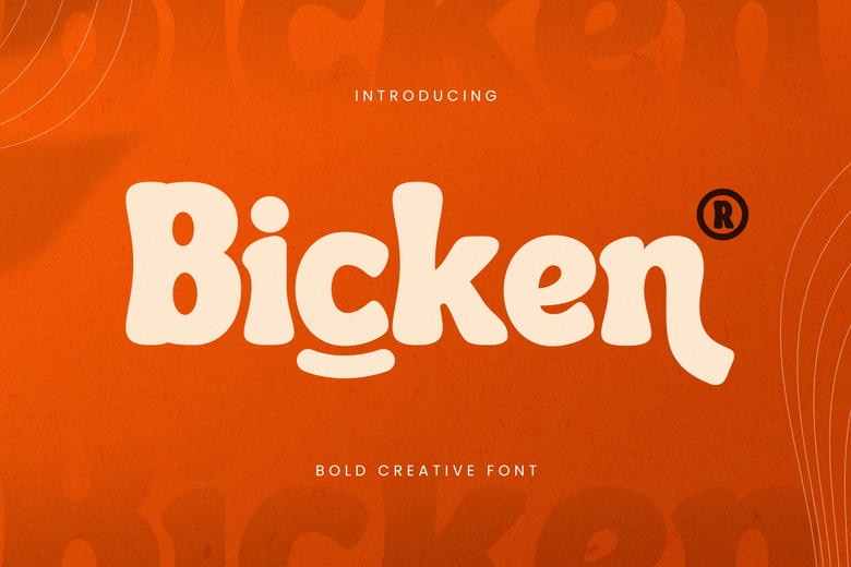 Bicken Font