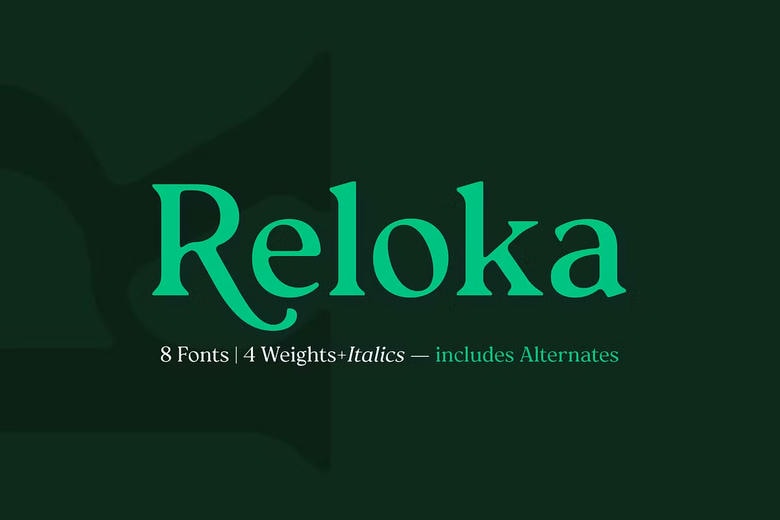 Reloka Font