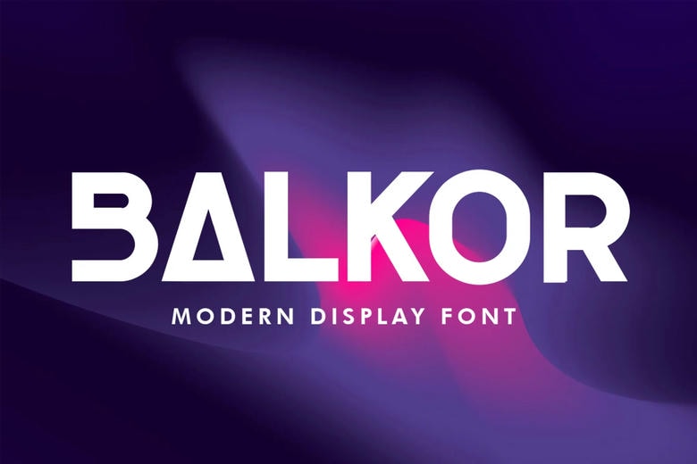Balkor Font