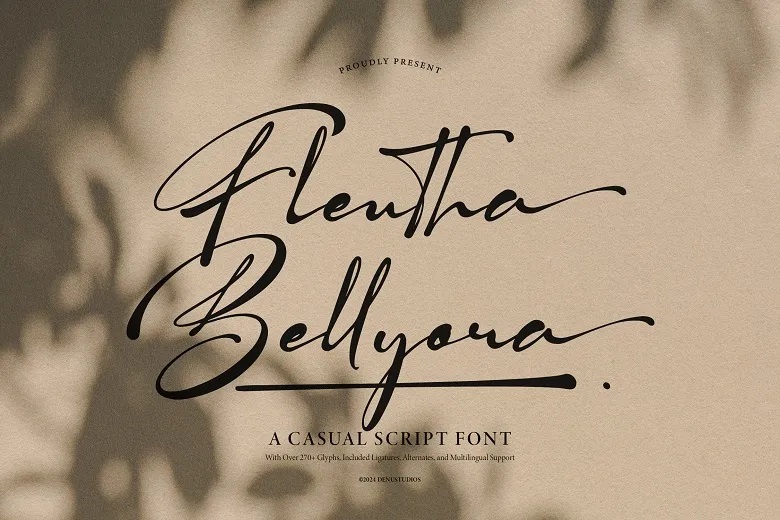 Flentha Bellyora Font
