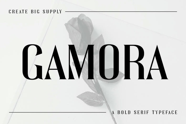 Gamora Serif Font