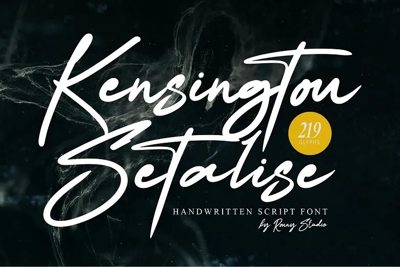 Kensington Setalise Font