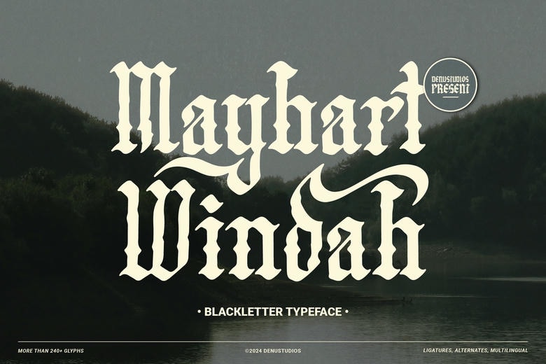 Mayhart Windah Font