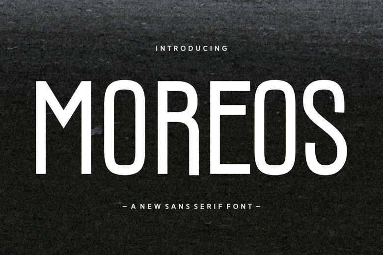 Moreos Font